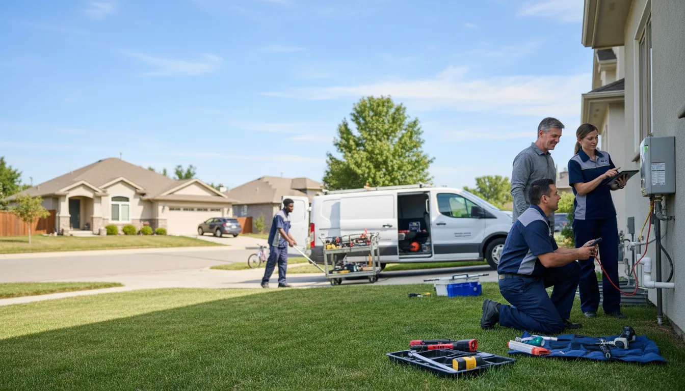 Tankless water heater service in Bluebell, UT